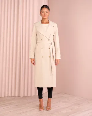 Allie Longline Trench Coat