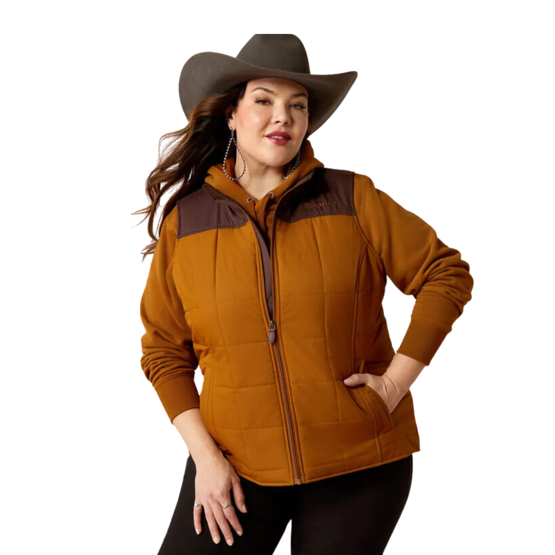 Ariat Women's Crius Insulated Chocolate Plum Vest