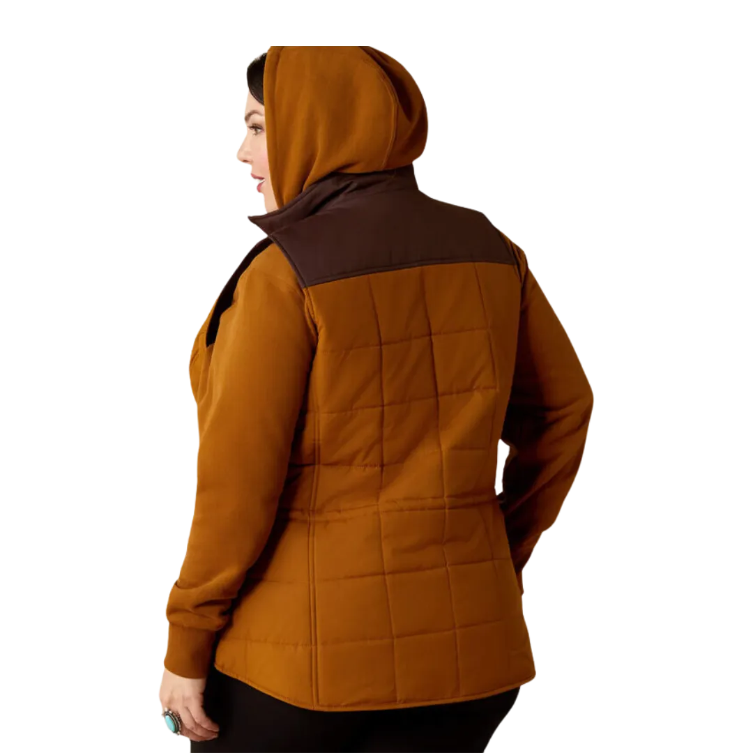 Ariat Women's Crius Insulated Chocolate Plum Vest