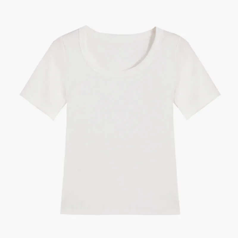 benpaolv Soft Girl Aesthetic Basic T-Shirt For Women
