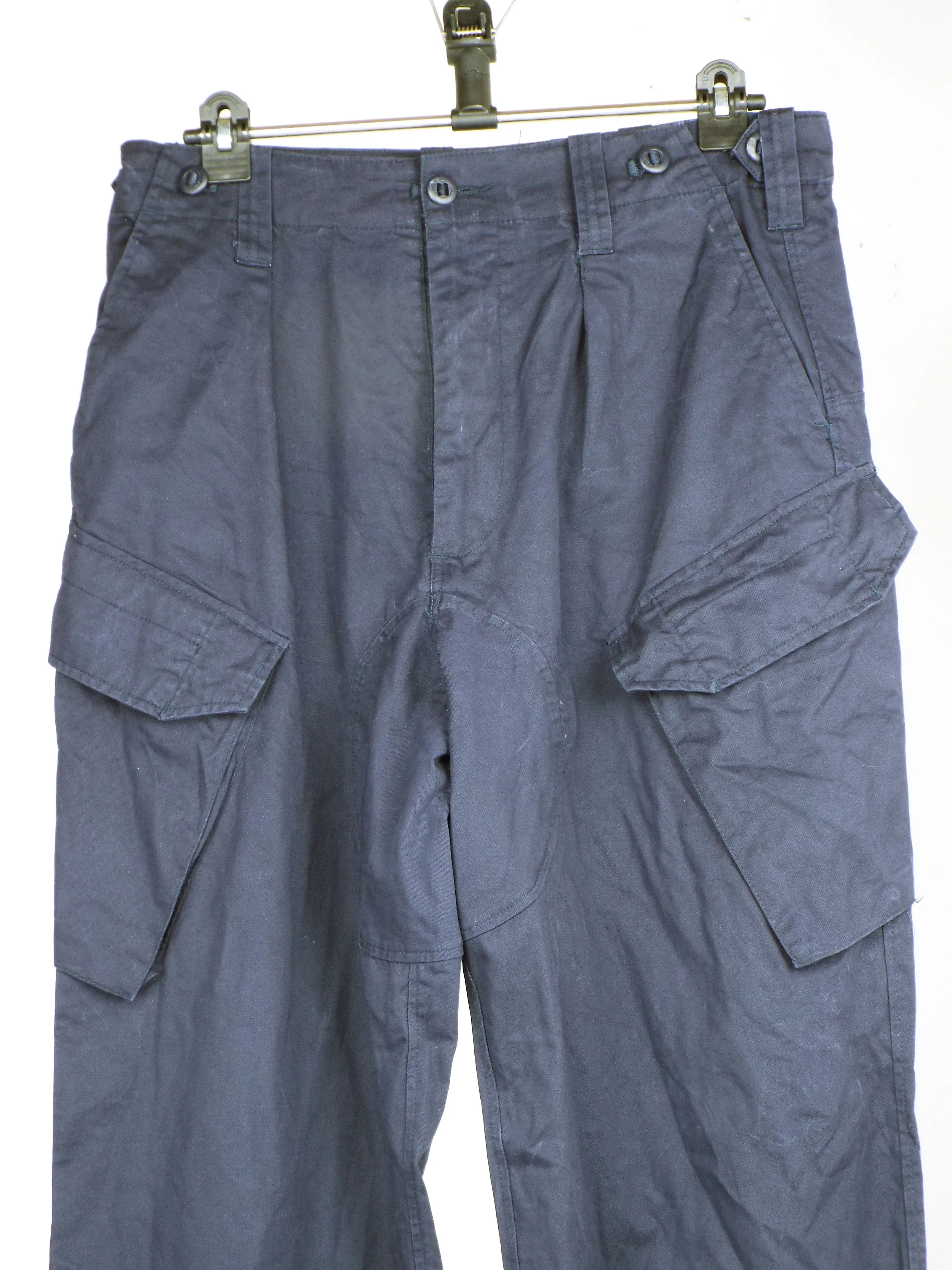 British Royal Navy Dark Blue Combat Trousers - Five pocket - current RN issue - Grade 1