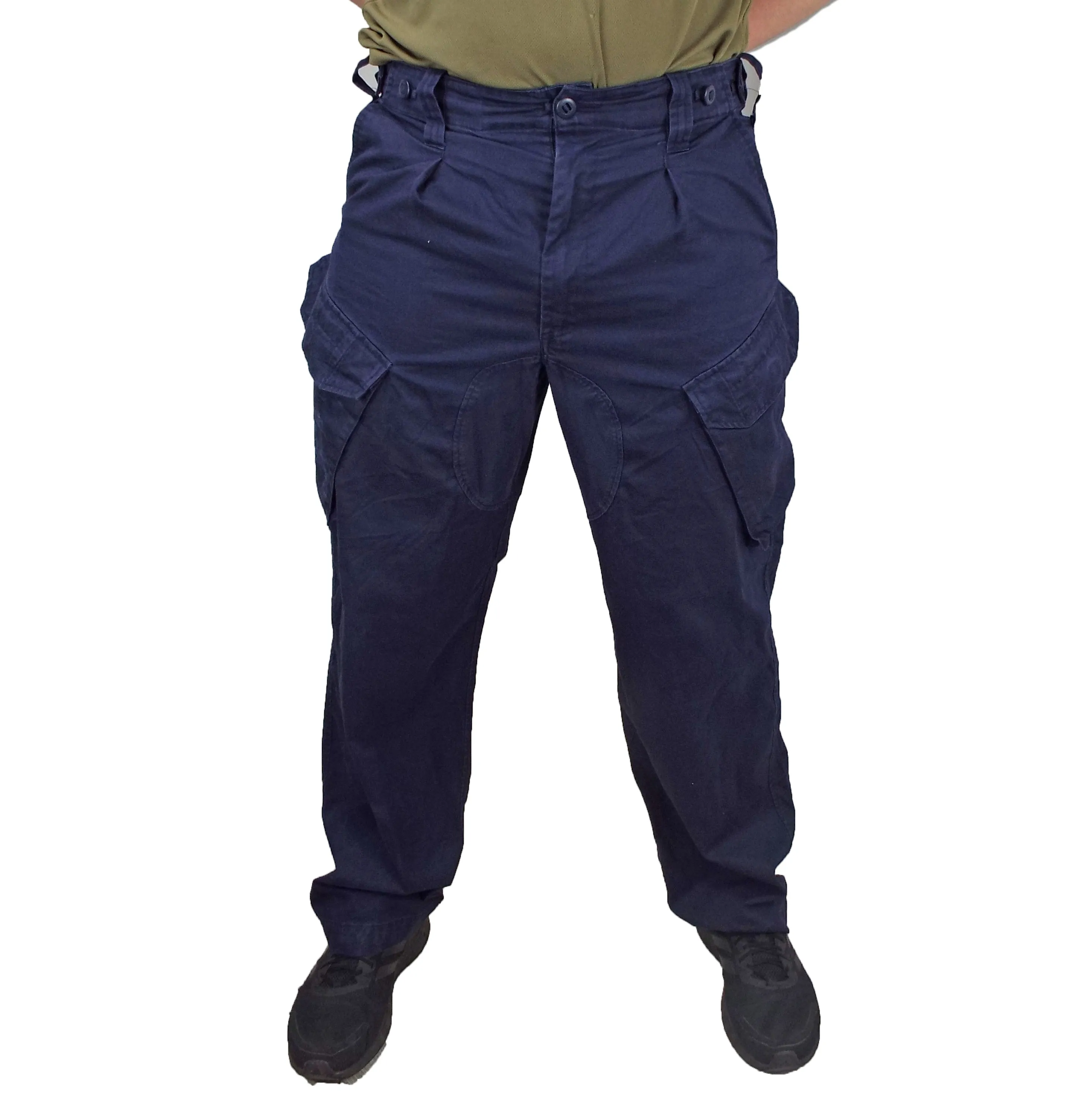 British Royal Navy Dark Blue Combat Trousers - Five pocket - current RN issue - Grade 1