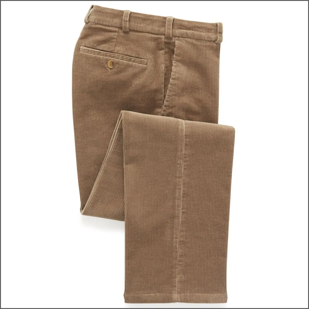 Brook Taverner Ellroy Camel Cord Trouser-