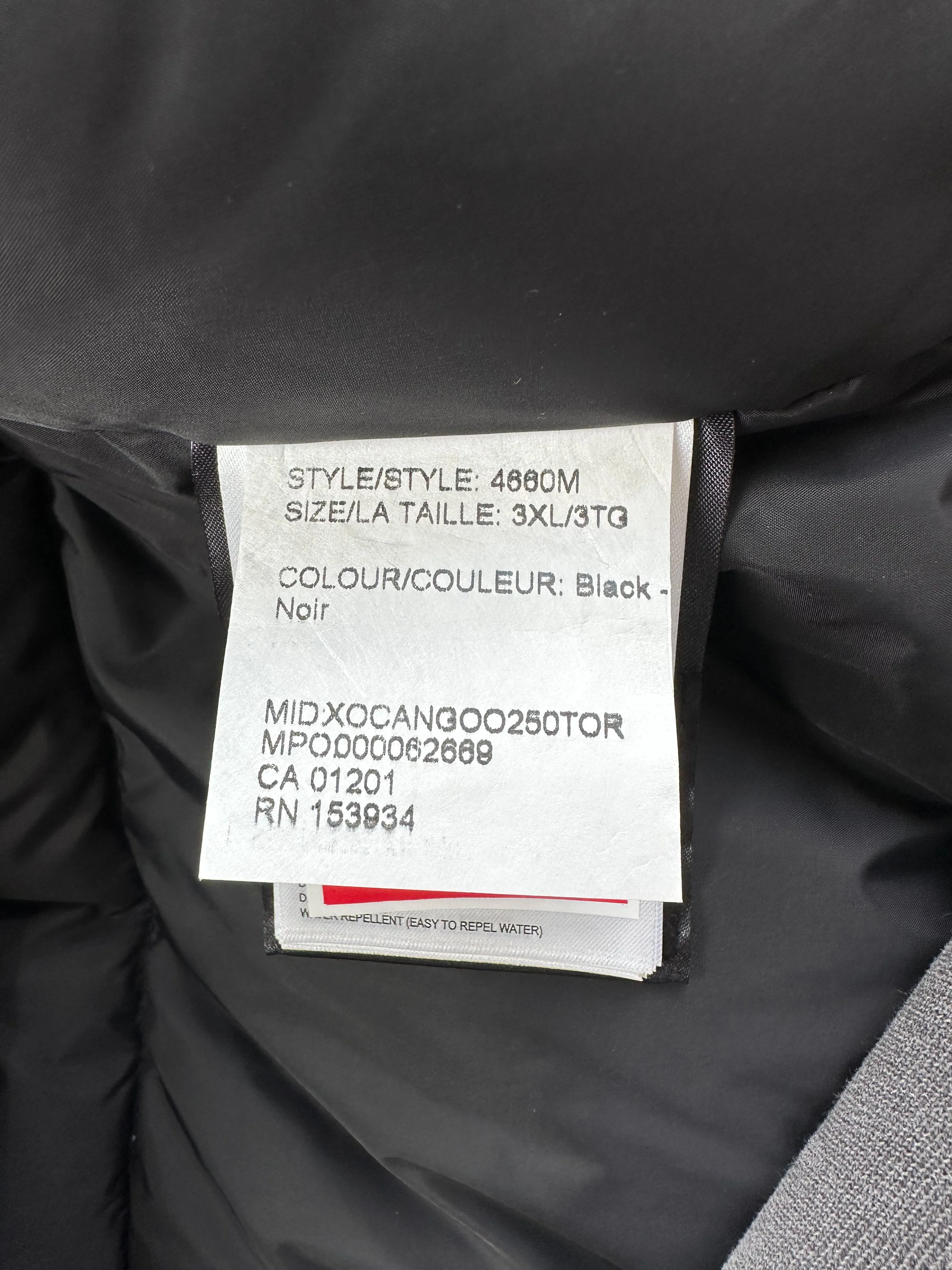 Canada Goose Black Expedition Men's Jacket