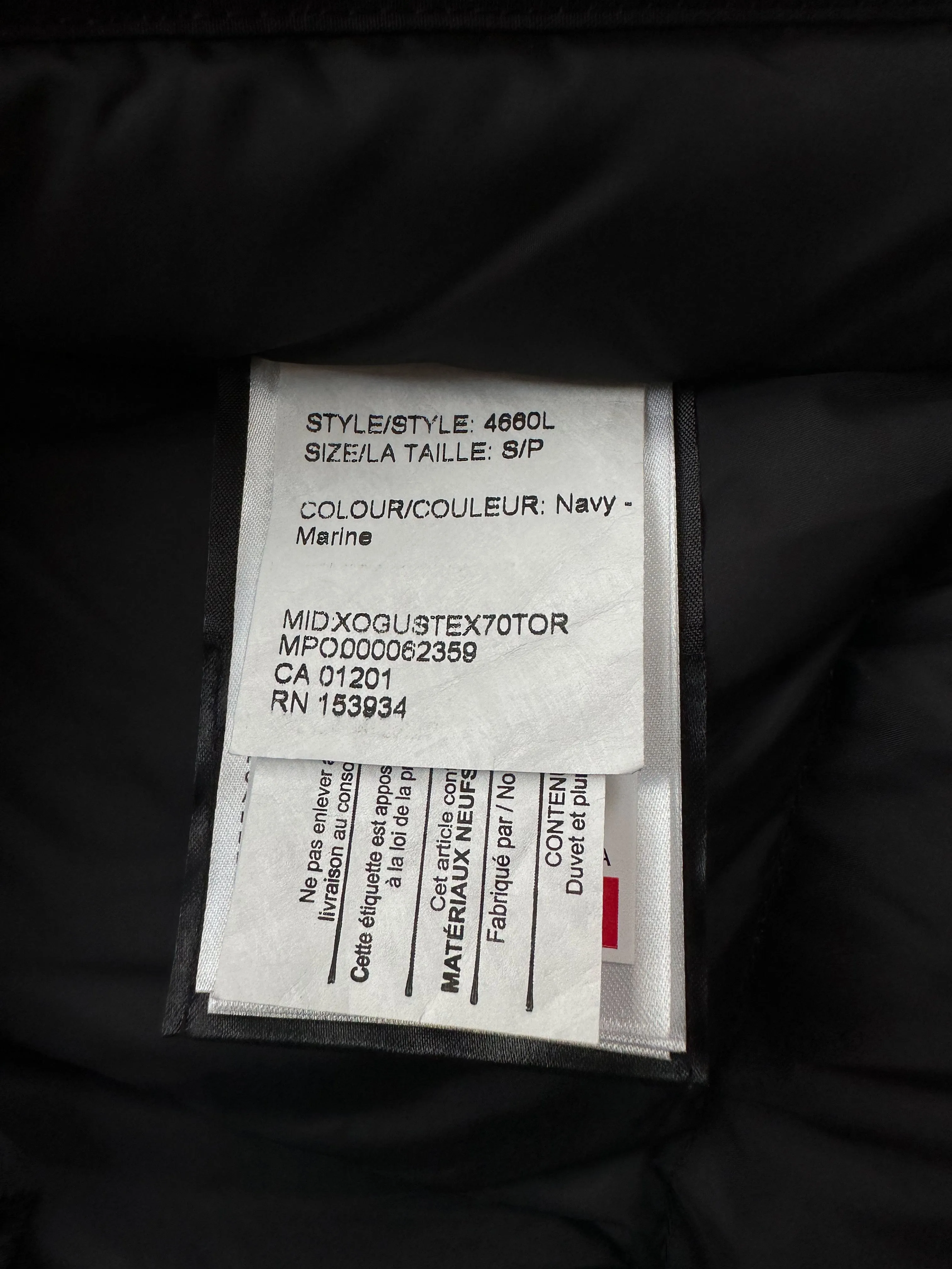 Canada Goose Navy Expedition Women's Jacket