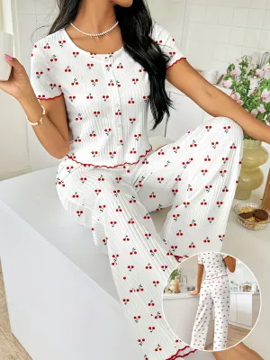 Cherry Cozy Pajama Set