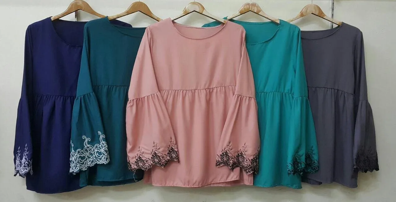 Embroidery  Tops - Nina