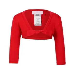GIRLS B&J BOLERO - RED