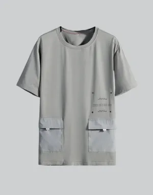 Grey cargo shirt