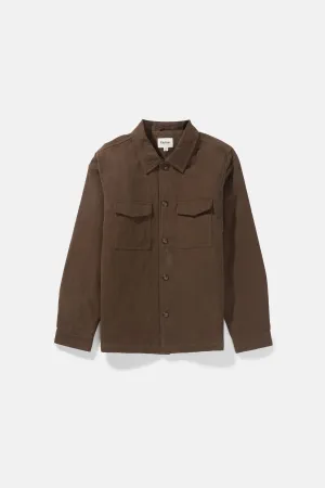 Insulated Overshirt Chocolate