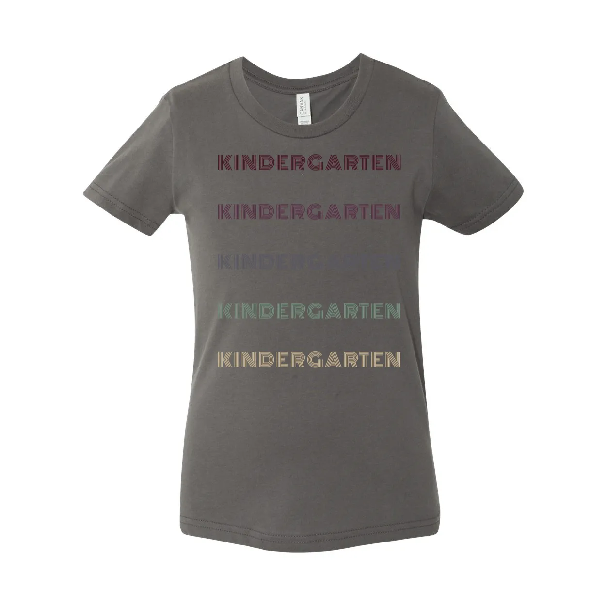 Kindergarten YOUTH Retro Soft Tee