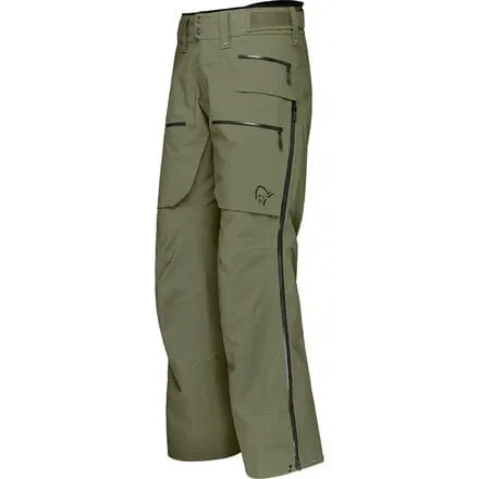 Lofoten GORE-TEX PRO men's Norrona trousers, Olive Night