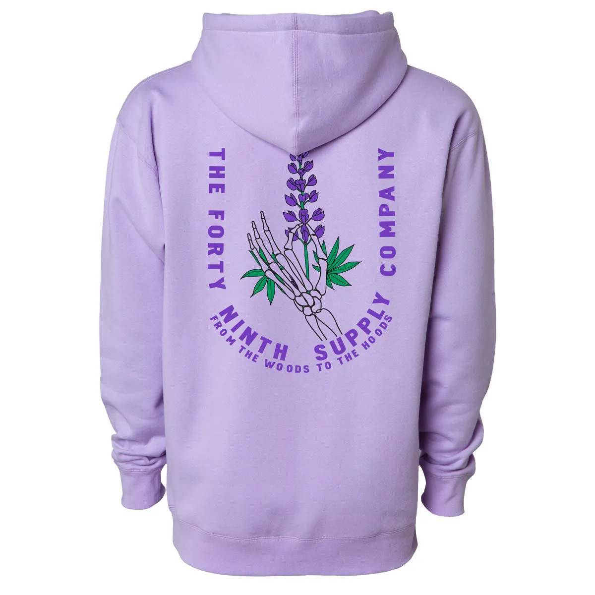 Lupine Lavender Hoodie