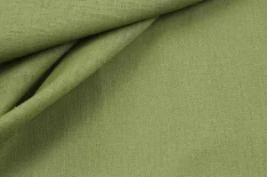 Luxury Linen Viscose for Tops - Green (1.5 Mts Remnant)