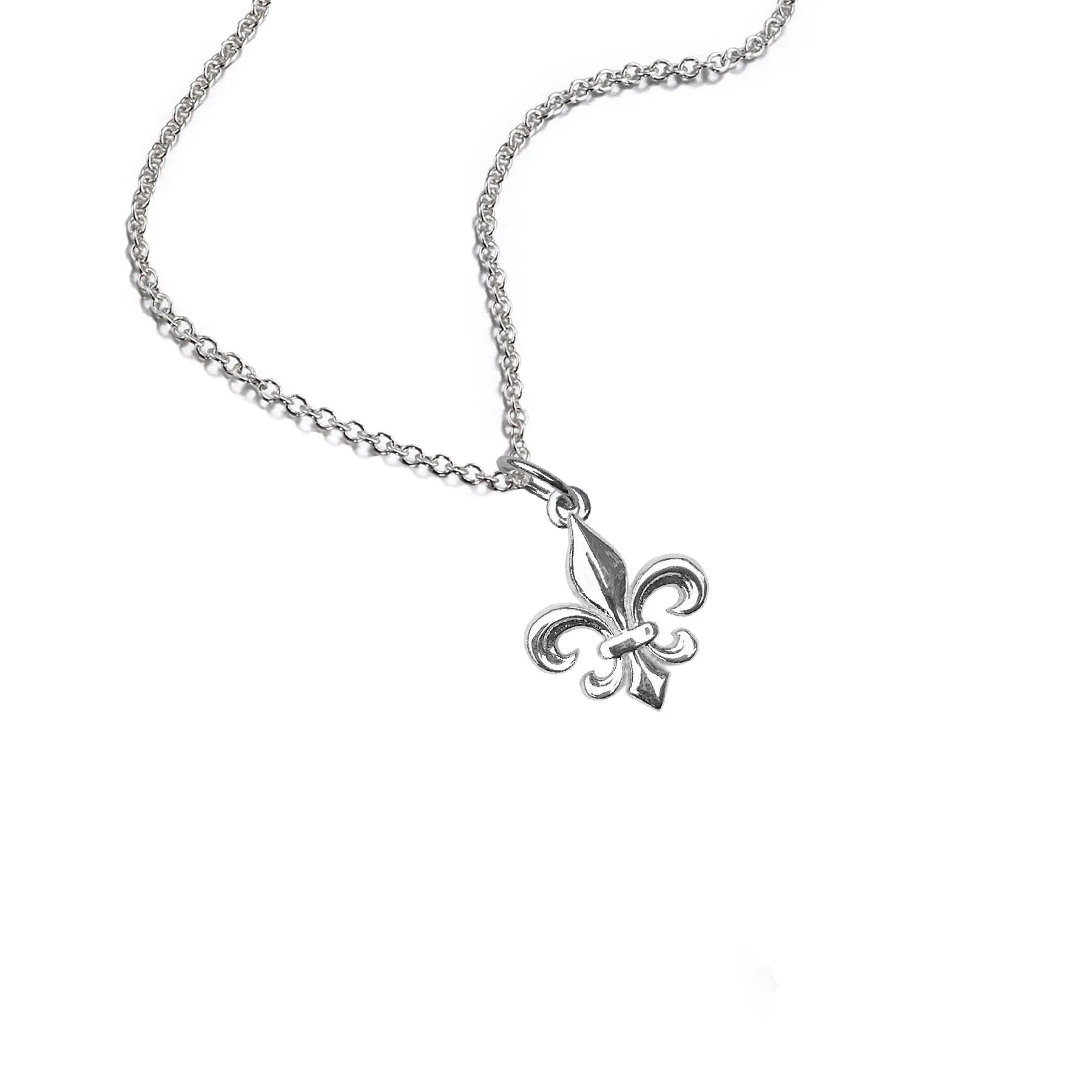 Medium Fleur de Lis Necklace