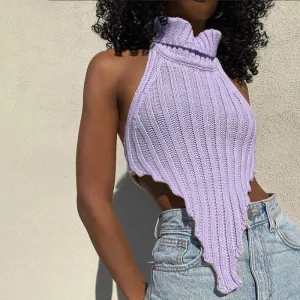 Pullovers Turtleneck Sweaters Women vest