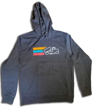 Racer Hoodie- Dark Grey