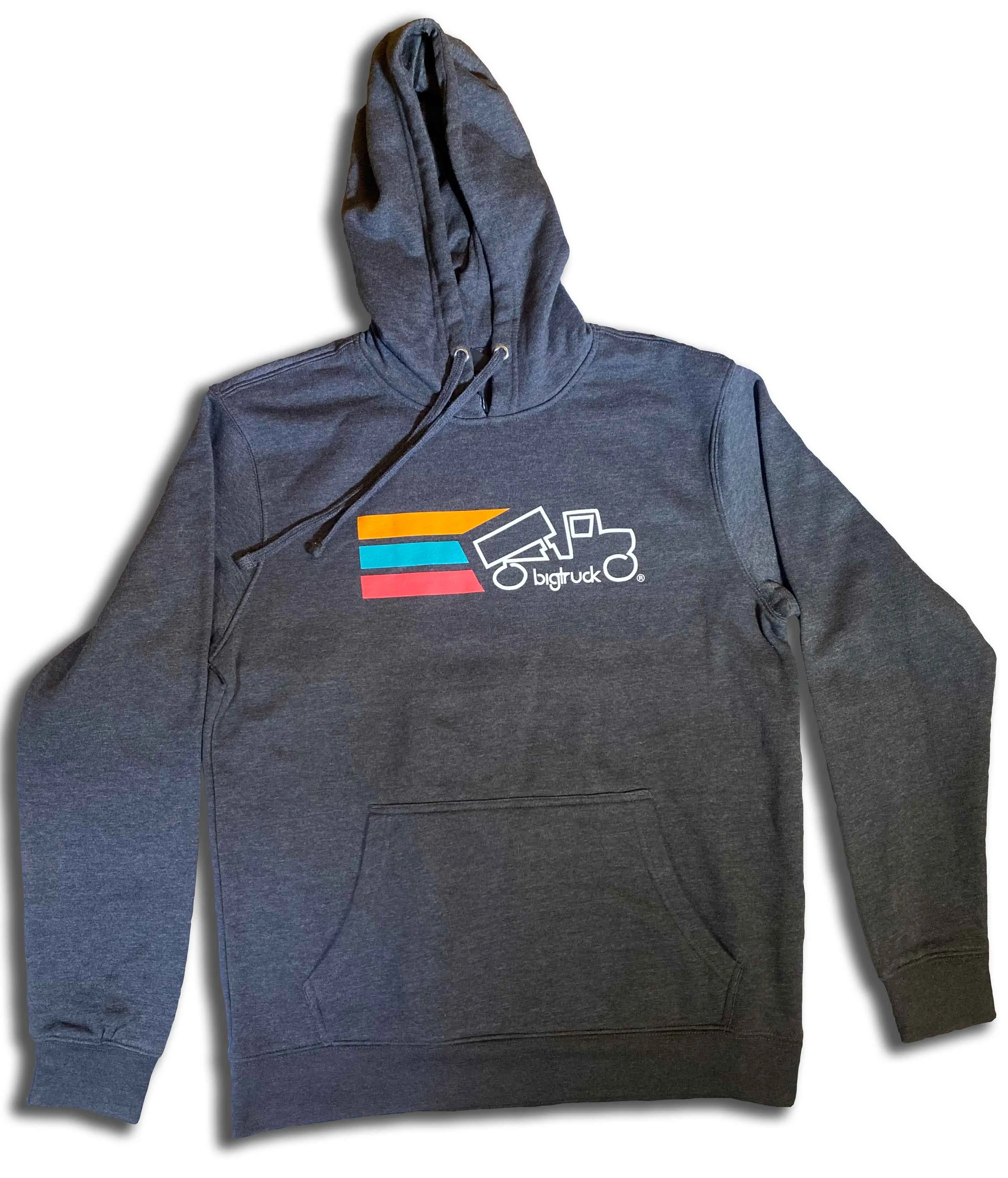 Racer Hoodie- Dark Grey