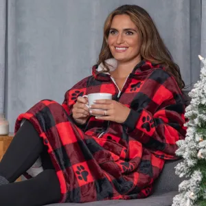 Super Cozy&trade; Fleece Blanket Hoodie