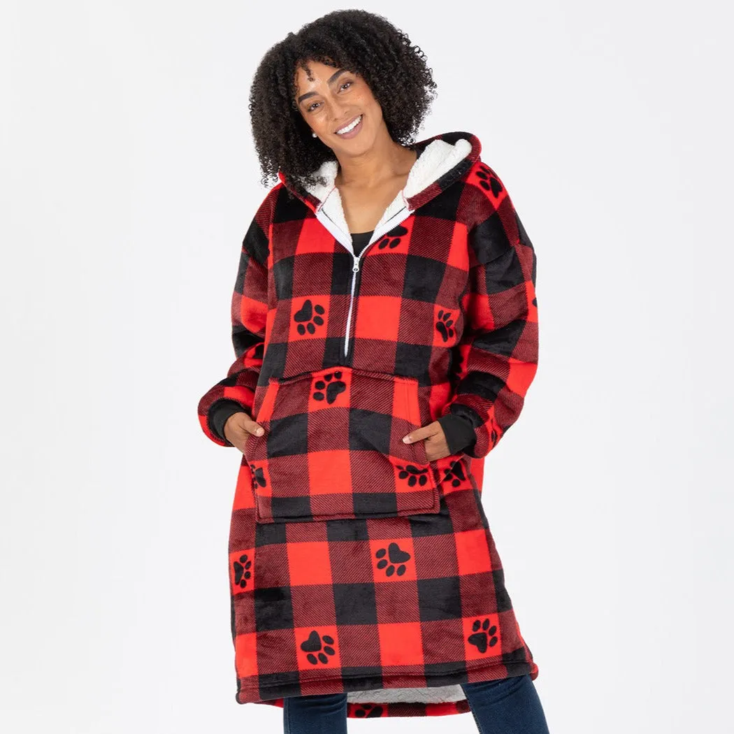 Super Cozy&trade; Fleece Blanket Hoodie