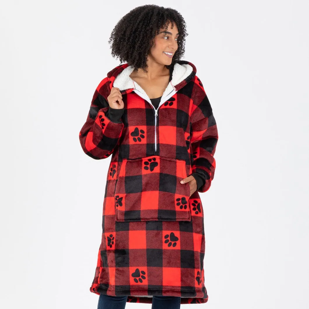 Super Cozy&trade; Fleece Blanket Hoodie