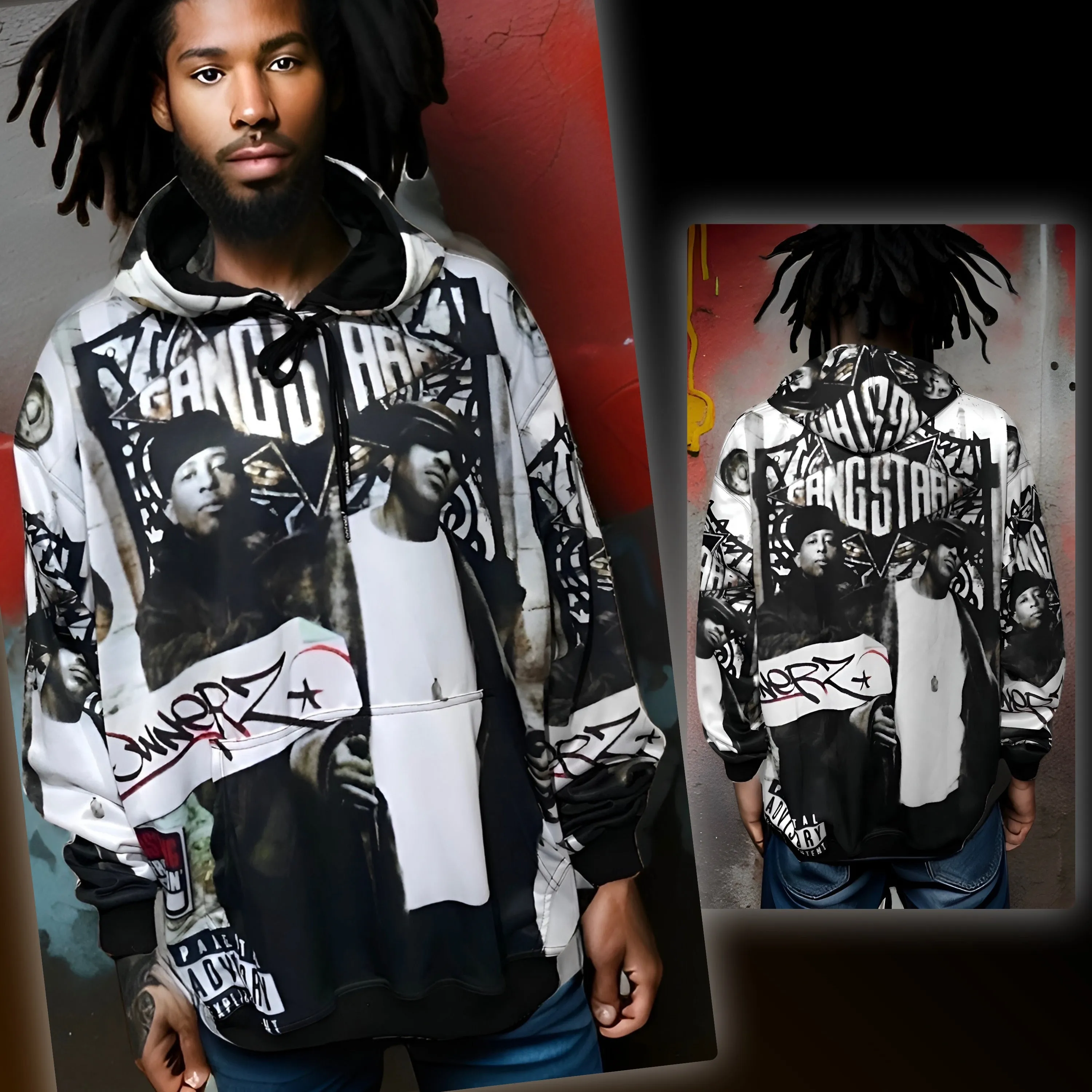 ^THA OWNERZ^ 2003 ALBUM COVER HOODIE (FLEECE LINED)