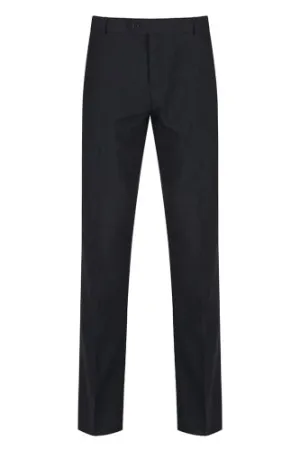 TRUTEX SENIOR BOYS SLIM LEG TROUSERS (CHARCOAL)