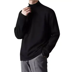 Turtleneck Velvet Sweater