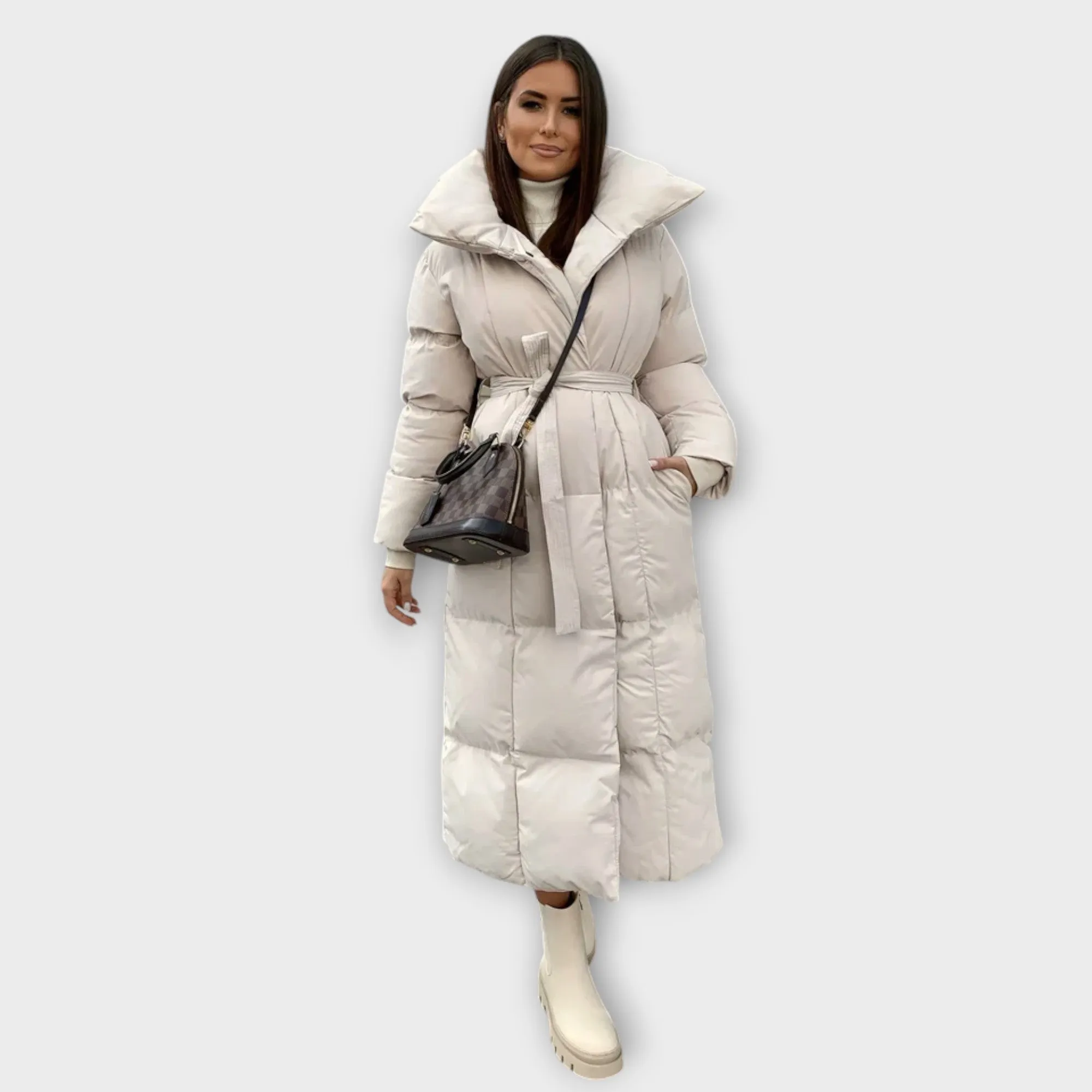 Victoria Long Winter Puffer Coat