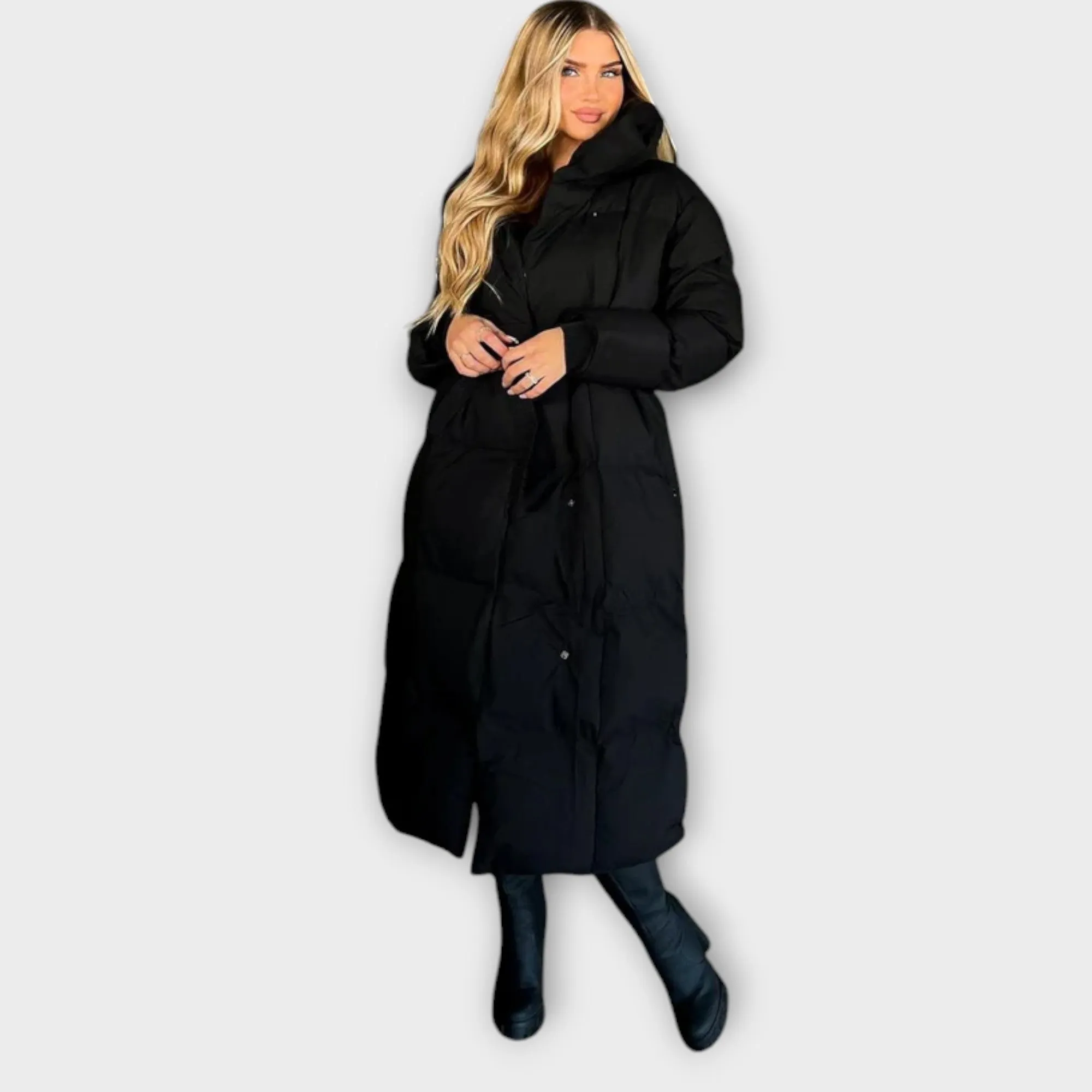 Victoria Long Winter Puffer Coat