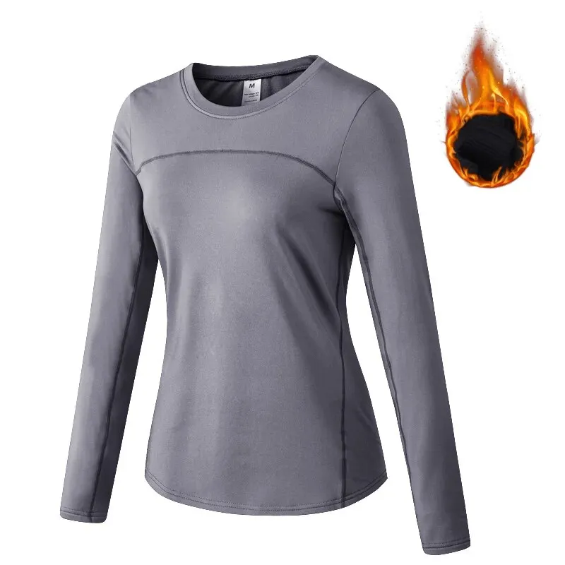 Warm Breathable Women's Sport Long Sleeve Tops - SF1685