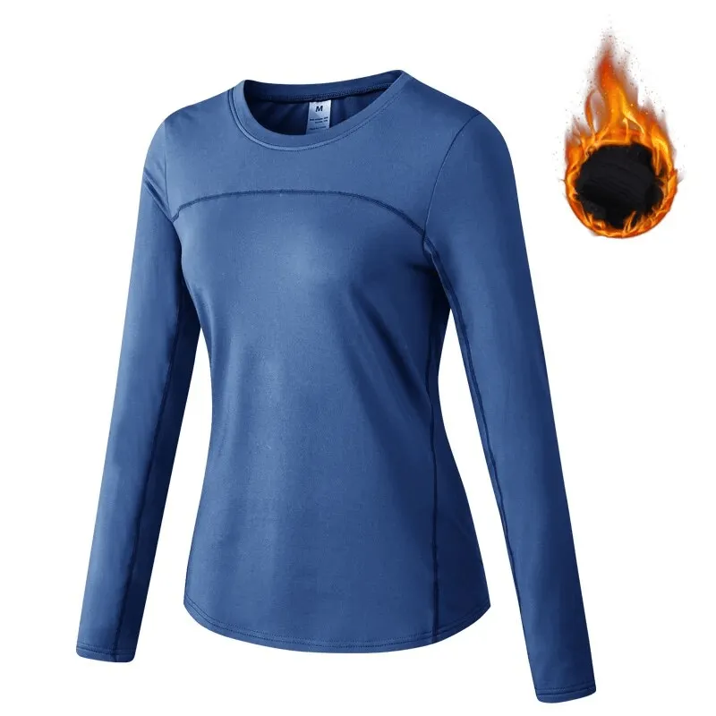 Warm Breathable Women's Sport Long Sleeve Tops - SF1685