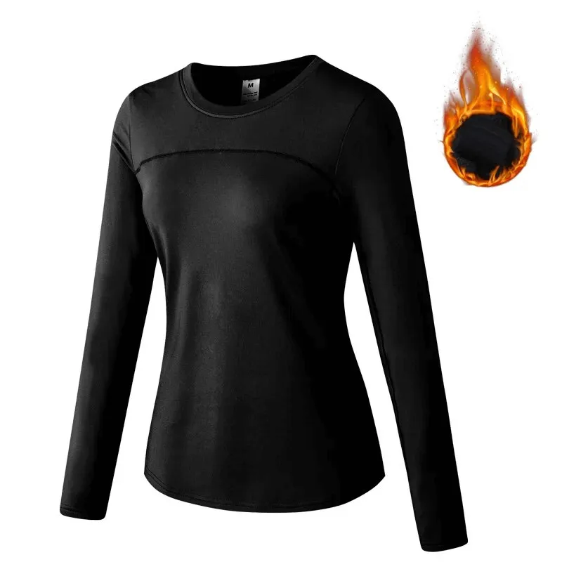 Warm Breathable Women's Sport Long Sleeve Tops - SF1685