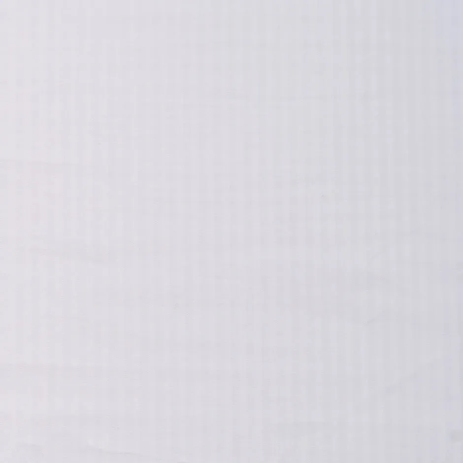 White Striped Jacquard Superfine Pure Cotton
