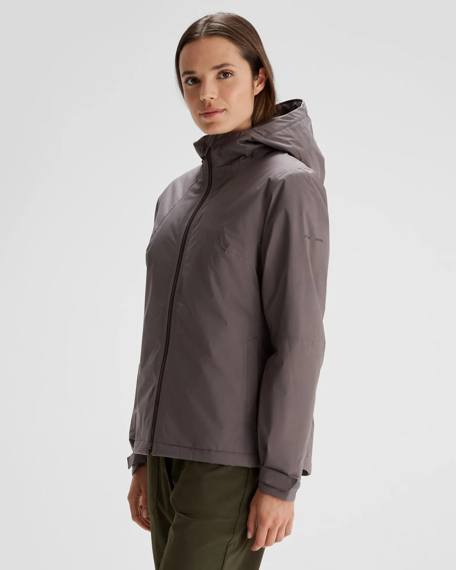 Women's Trailhead 2L Insulated Rain Jacket - Light Quartz