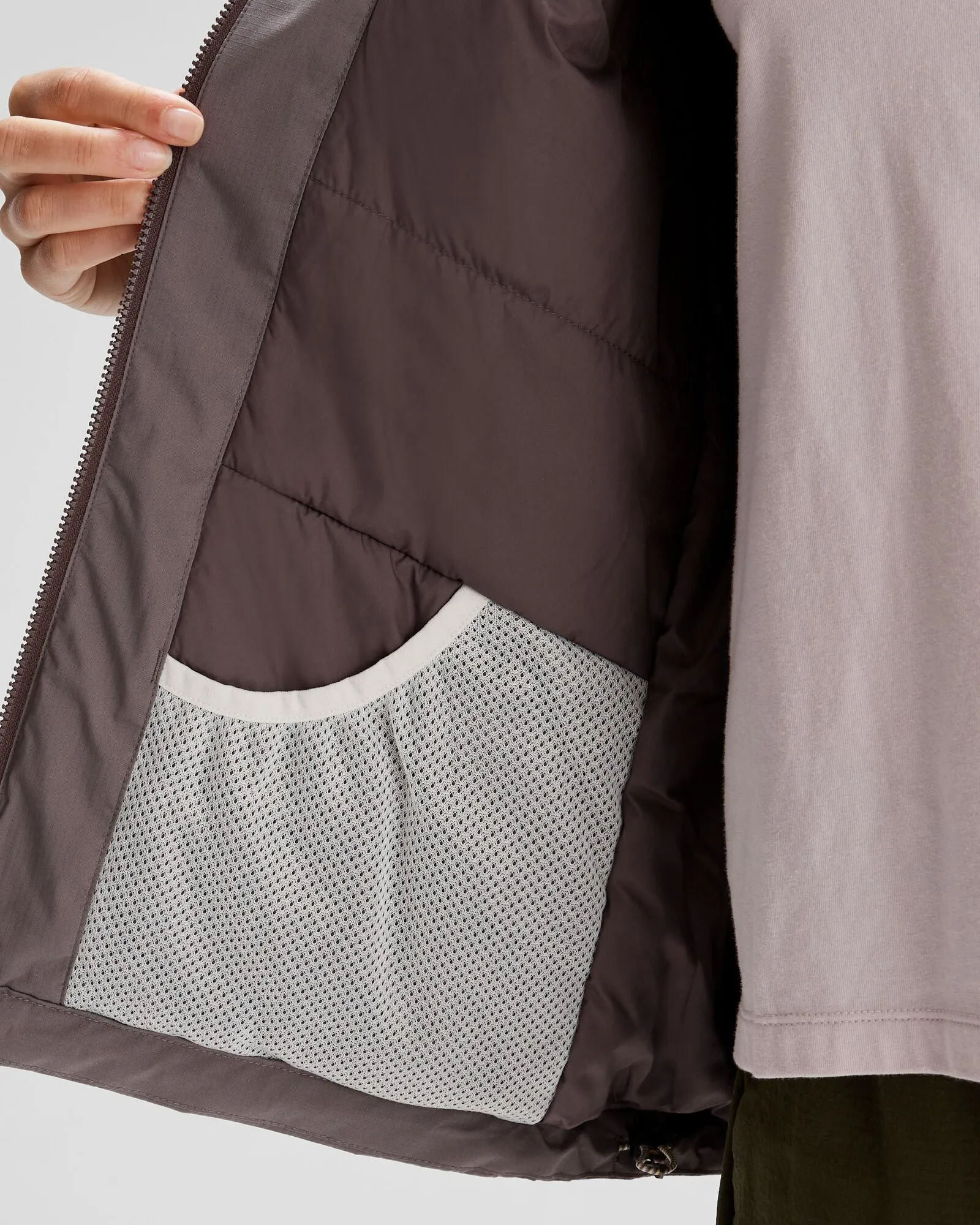Women's Trailhead 2L Insulated Rain Jacket - Light Quartz
