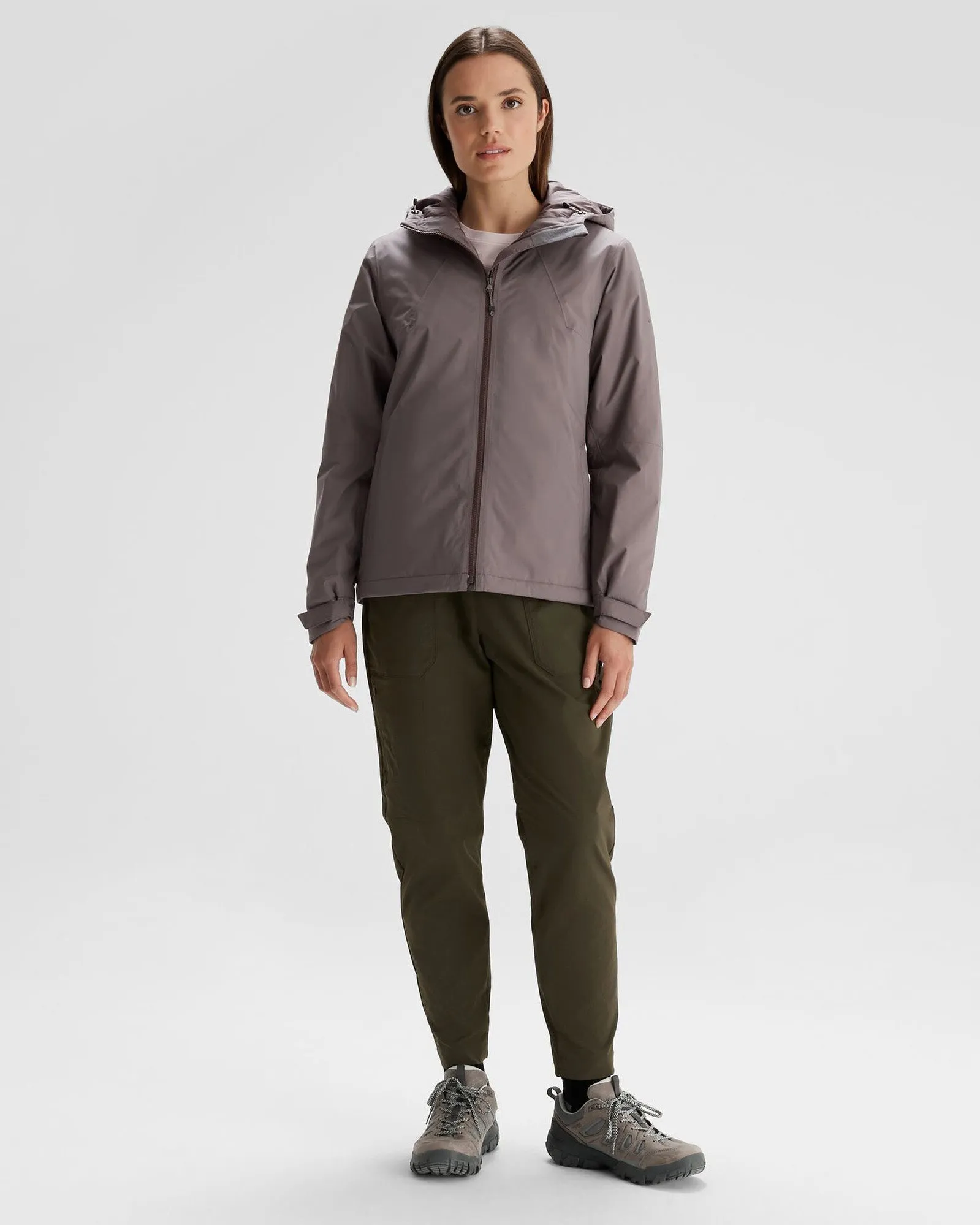 Women's Trailhead 2L Insulated Rain Jacket - Light Quartz
