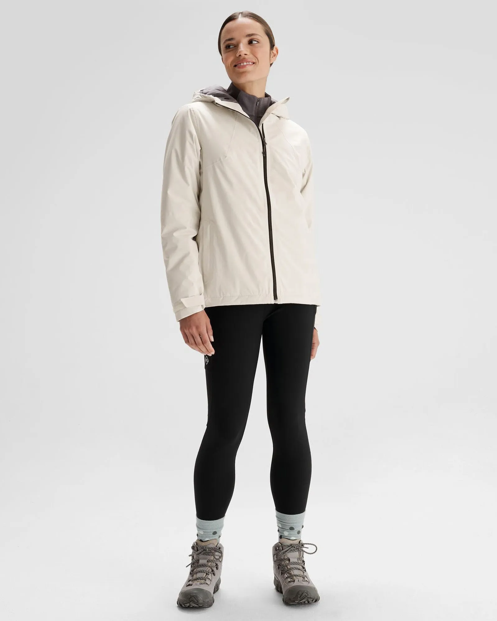 Women's Trailhead 2L Insulated Rain Jacket - Natural
