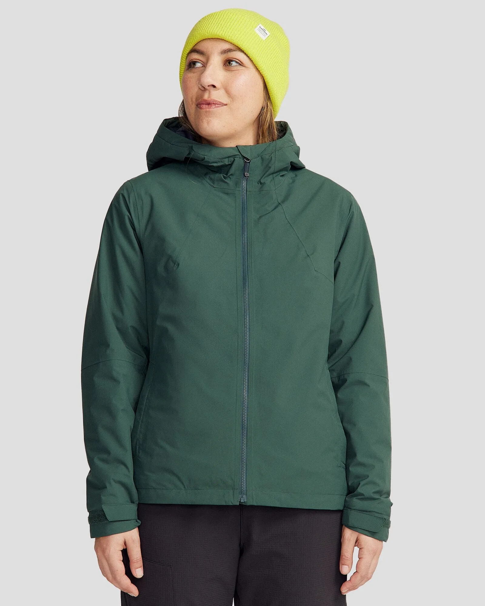Women's Trailhead 2L novaLOFT Rain Jacket - Deep Forest